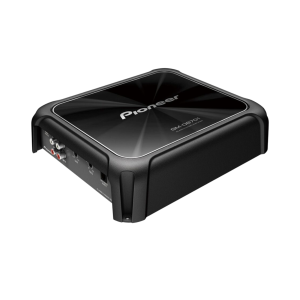 Pioneer 1CH 1600W GM-D8701 Car Amplifier 1 Channel | AMPS | CarRadio.ie Advantages: Maximum power of 1600W for impressively deep bass tones. Efficient Class-D design ensures less heat generation and compact size. Variable low-pass filter and bass boost for precise sound control. What's in the box: 1 x Pioneer GM-D8701 amplifier 1 x Installation accessories 1 x Manual Specifications: RMS power: 300W at 4 Ω; 500W at 2 Ω; 800W at 1 Ω Maximum power: 1600W Frequency response: 10 Hz – 240 Hz Total Harmonic Distortion (THD): < 0.05% Signal-to-noise ratio (S/N): > 100 dB Inputs: RCA (stereo) and speaker-level Dimensions: 302 x 60 x 215 mm Weight: 2.2 kg Power supply: 2 x 40 A fuse